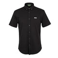 BOSS Mens HBG Motion S Plain Short Sleeve Shirt Black M