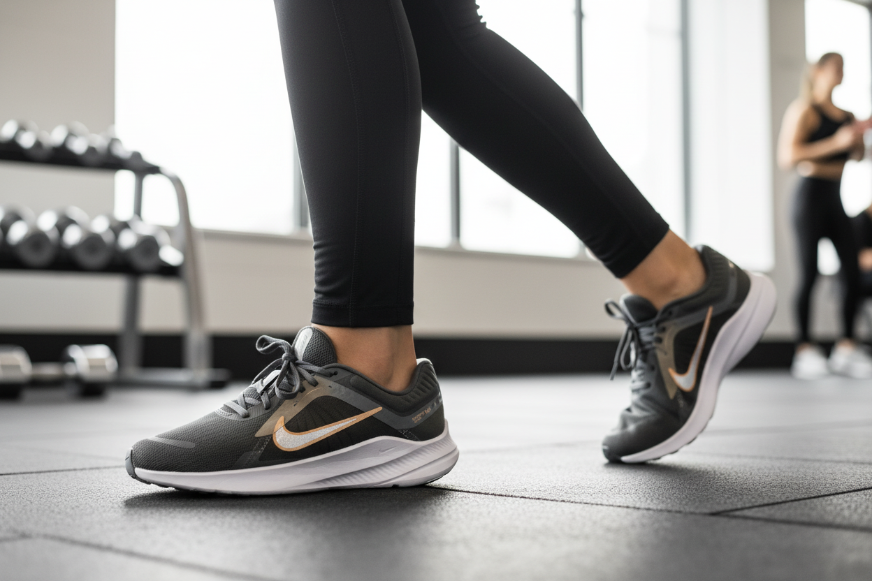 Nike Quest 5 във фитнес зала